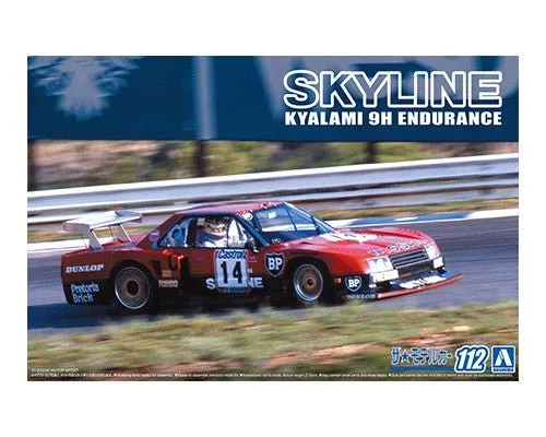 [Pre-order] Aoshima - NISSAN R30 SKYLINE TURBO GR.5 KYALAMI-9H-ENDURANCE '82 1/24 Scale Plastic Model Kits