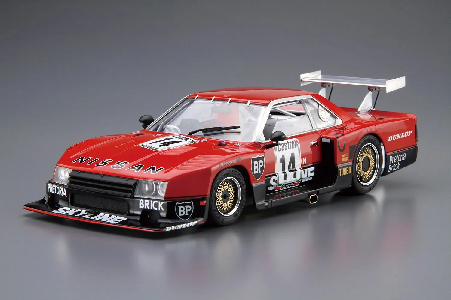 [Pre-order] Aoshima - NISSAN R30 SKYLINE TURBO GR.5 KYALAMI-9H-ENDURANCE '82 1/24 Scale Plastic Model Kits