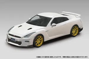 [Pre-order] Aoshima - NISSAN R35 NISSAN GT-R 2024 (ultimate metal silver) 1/32 Plastic Model Kit Aoshima