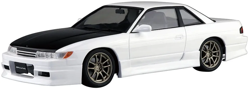 [Pre-order] Aoshima - PS13 SILVIA '91 AERO CUSTOM (NISSAN) 1/24 Scale Plastic Model Kit Aoshima