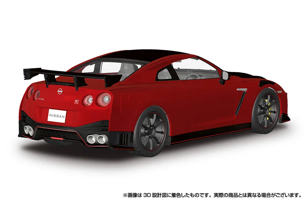 [Pre-order] Aoshima - R35 NISSAN GT-R NISMO Special edition 2022 Vibrant Red 1/24 Scale Plastic Model Kit Aoshima