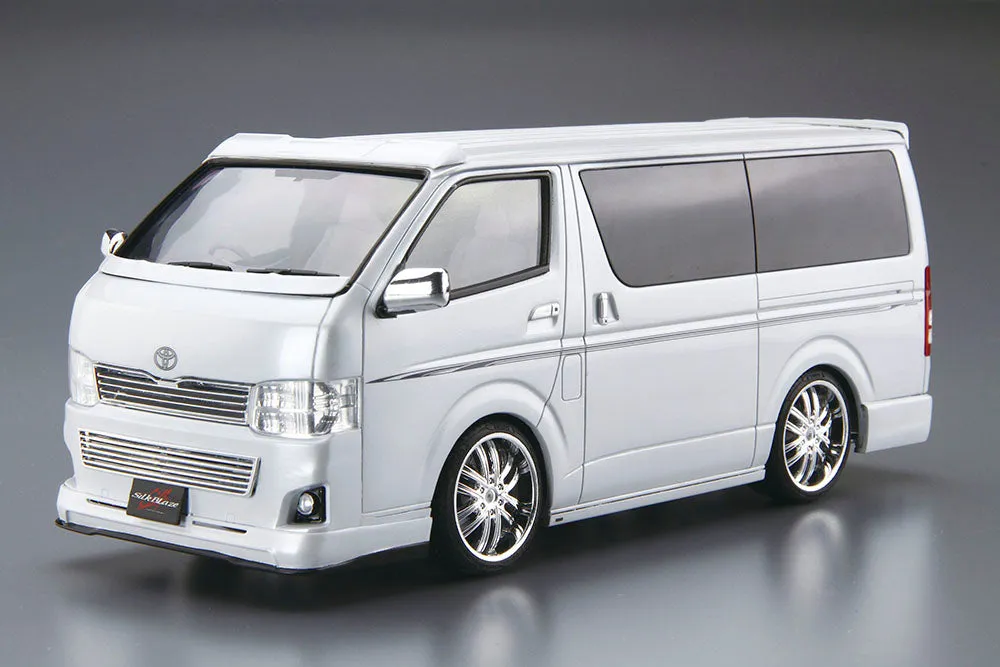 [Pre-order] Aoshima - TOYOTA SILKBLAZE TRH200V HIACE Ver III '10 1/24 Scale Plastic Model Kit Aoshima