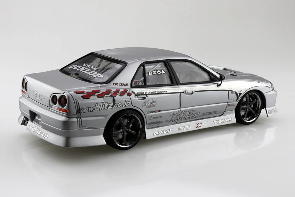 [Pre-order] Aoshima - URAS 2002 D1 Spec REPLICA ER34 SKYLINE '01 (NISSAN) 1/24 Plastic Model Kit Aoshima
