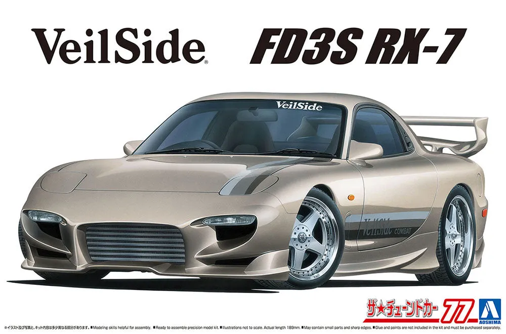 [Pre-order] Aoshima - VeilSide Combat Model FD3S RX-7 '91 (MAZDA) 1/24 Scale Plastic Model Kit Aoshima
