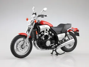 [Pre-order] Aoshima - Yamaha VMAX FIRE RED 1/12 Plastic Model Kit Aoshima