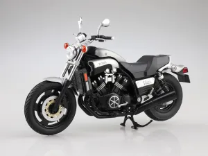 [Pre-order] Aoshima - Yamaha VMAX NEW SILVER DUST 1/12 Plastic Model Kit Aoshima