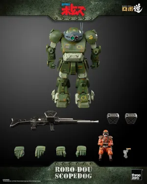 [Pre-order] Armored Trooper VOTOMS - ROBO-DOU Scopedog Action Figure ThreeZero
