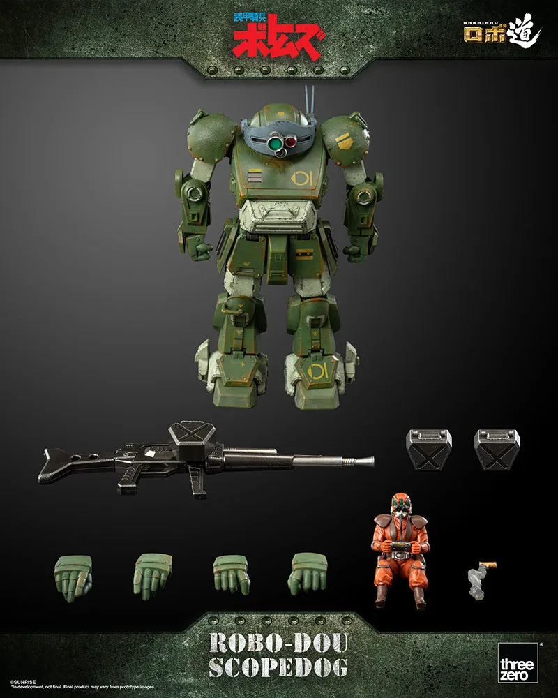 [Pre-order] Armored Trooper VOTOMS - ROBO-DOU Scopedog Action Figure ThreeZero