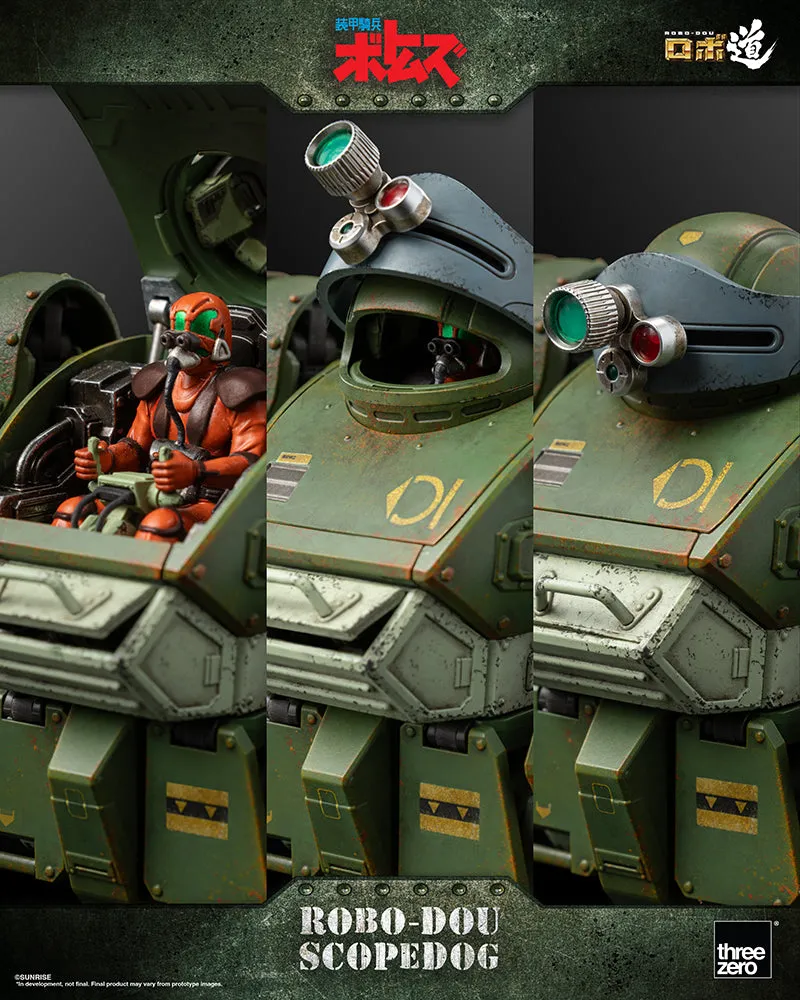 [Pre-order] Armored Trooper VOTOMS - ROBO-DOU Scopedog Action Figure ThreeZero