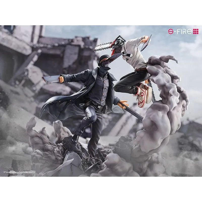 [Pre-order] Chainsaw Man - Chainsaw Man vs. Samurai Sword Non Scale Figure SEGA