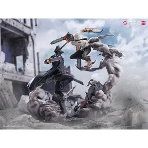 [Pre-order] Chainsaw Man - Chainsaw Man vs. Samurai Sword Non Scale Figure SEGA