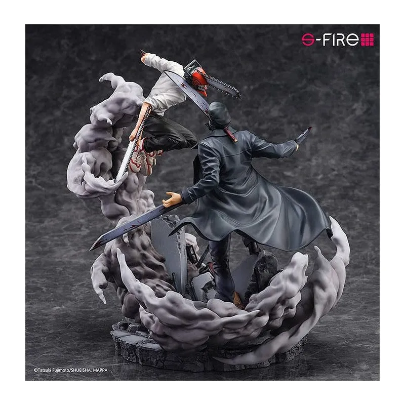[Pre-order] Chainsaw Man - Chainsaw Man vs. Samurai Sword Non Scale Figure SEGA