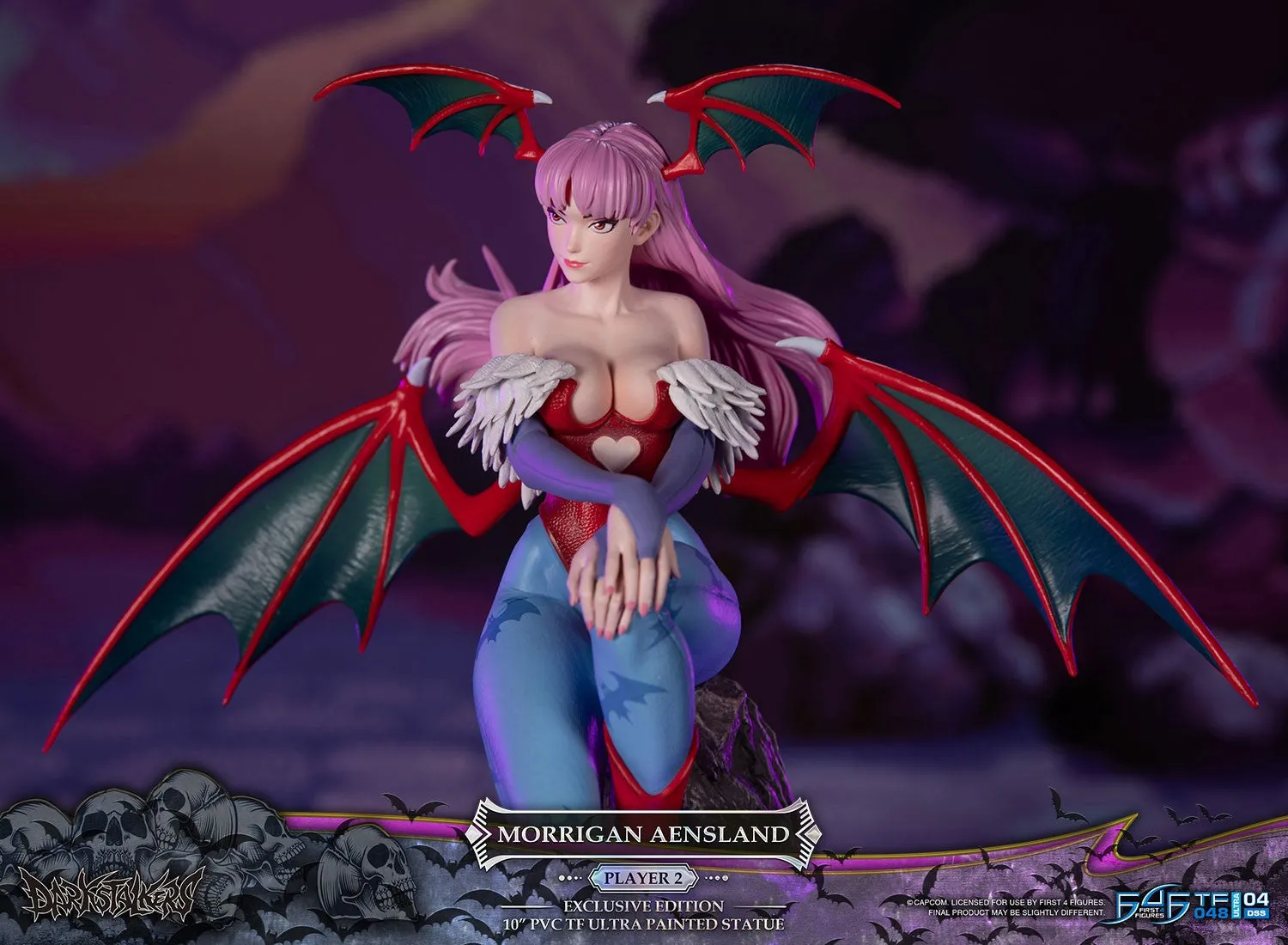 [Pre-order] Darkstalkers - Morrigan Aensland (Player 2 Variant) Non Scale Figure First 4 Figures