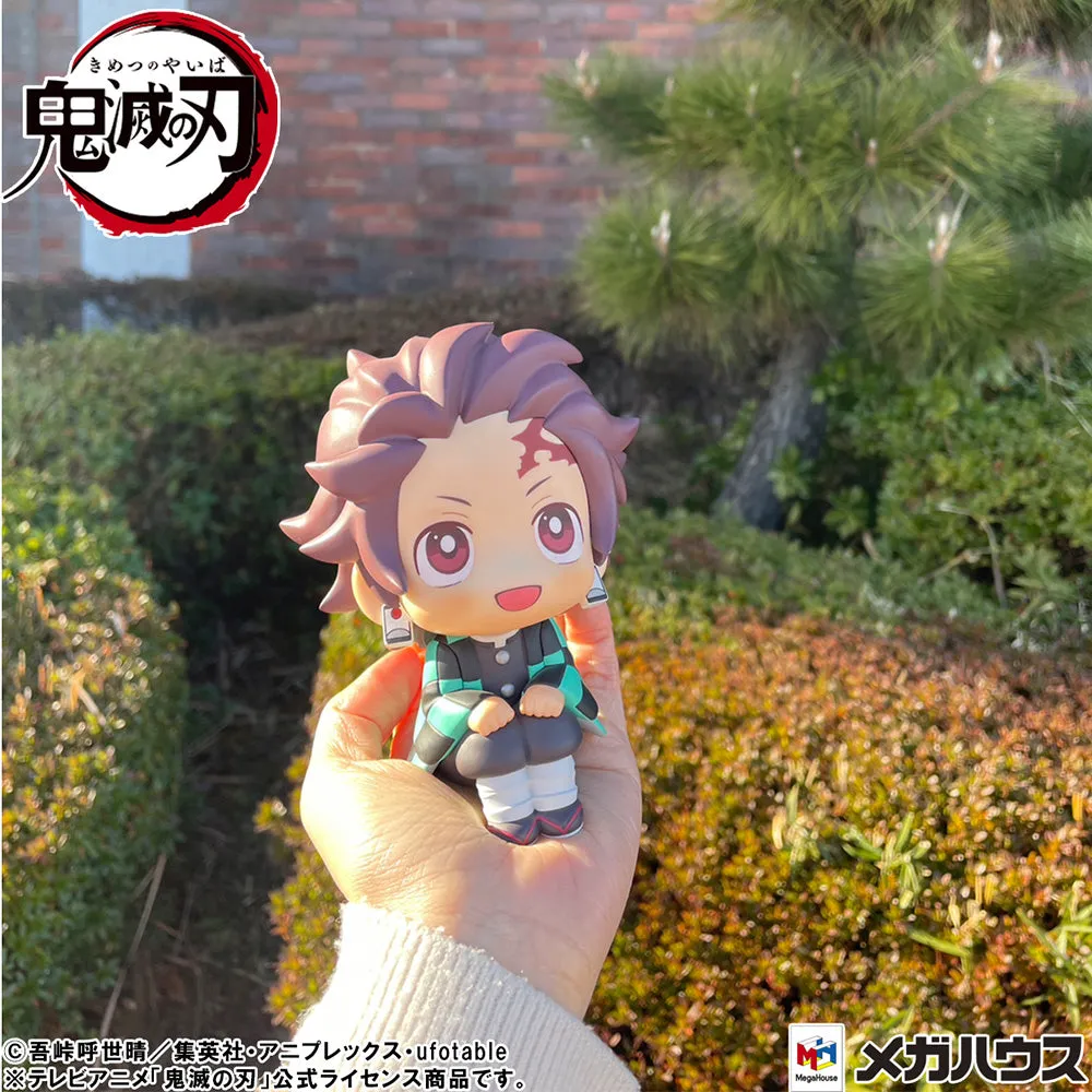 [Pre-order] Demon Slayer: Kimetsu no Yaiba - Tanjiro Kamado (Sharp face Ver.) & Nezuko Kamado (Conquered the Sun Ver.) Set [with gift] Lookup Mini Figure MegaHouse