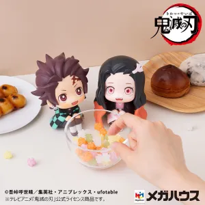 [Pre-order] Demon Slayer: Kimetsu no Yaiba - Tanjiro Kamado (Sharp face Ver.) & Nezuko Kamado (Conquered the Sun Ver.) Set [with gift] Lookup Mini Figure MegaHouse