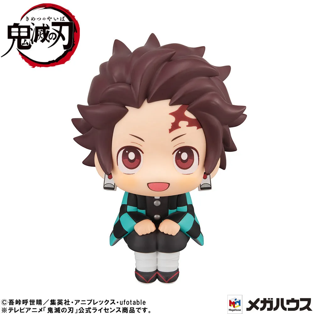 [Pre-order] Demon Slayer: Kimetsu no Yaiba - Tanjiro Kamado (Sharp face Ver.) & Nezuko Kamado (Conquered the Sun Ver.) Set [with gift] Lookup Mini Figure MegaHouse