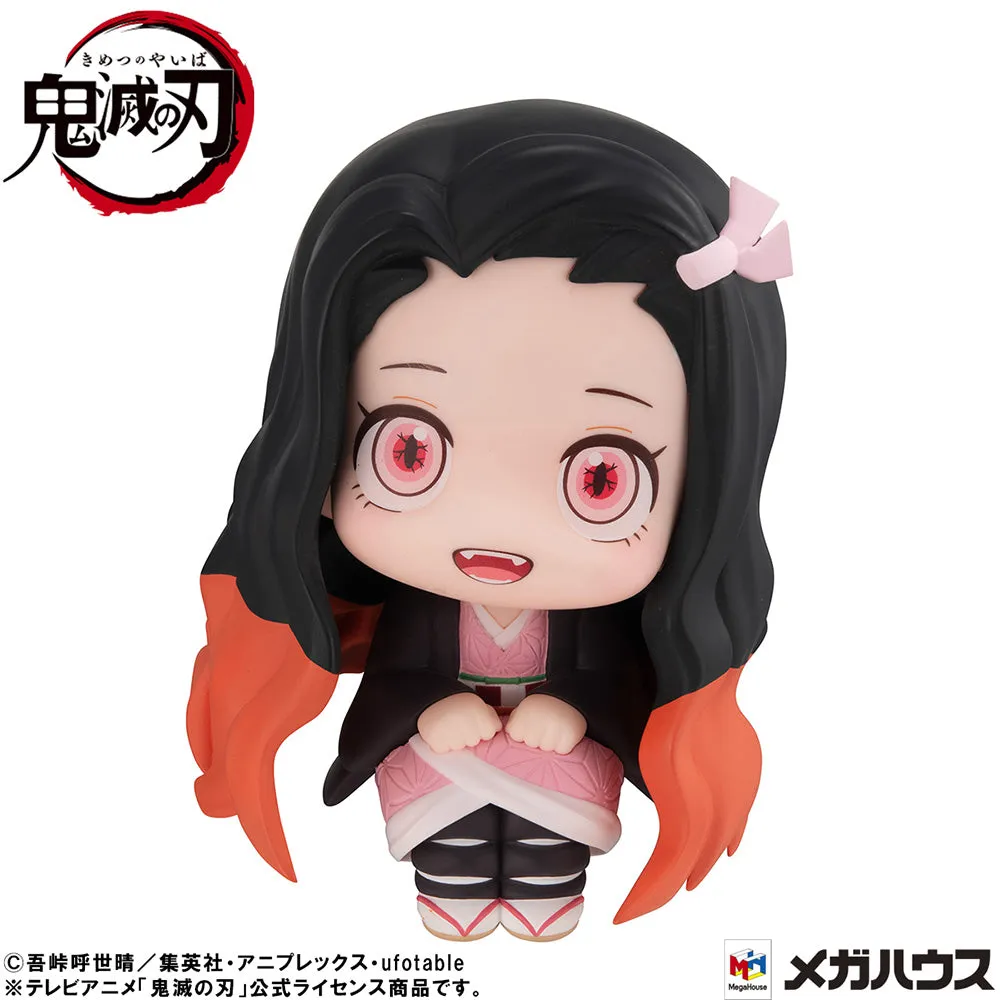 [Pre-order] Demon Slayer: Kimetsu no Yaiba - Tanjiro Kamado (Sharp face Ver.) & Nezuko Kamado (Conquered the Sun Ver.) Set [with gift] Lookup Mini Figure MegaHouse