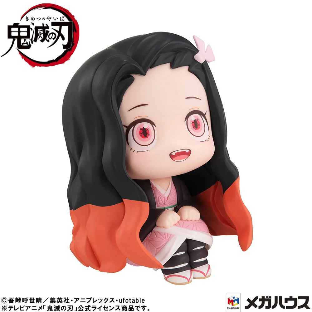 [Pre-order] Demon Slayer: Kimetsu no Yaiba - Tanjiro Kamado (Sharp face Ver.) & Nezuko Kamado (Conquered the Sun Ver.) Set [with gift] Lookup Mini Figure MegaHouse