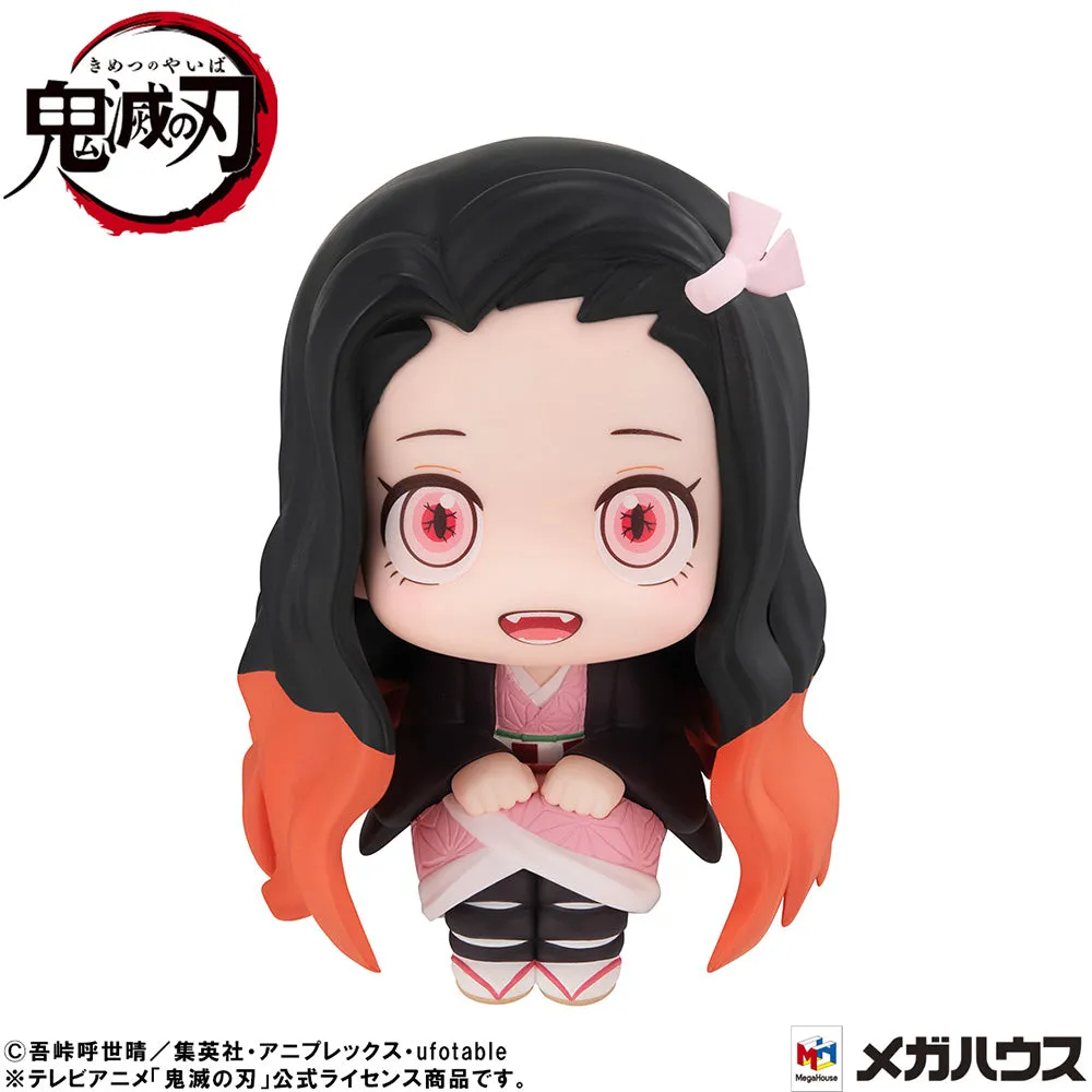 [Pre-order] Demon Slayer: Kimetsu no Yaiba - Tanjiro Kamado (Sharp face Ver.) & Nezuko Kamado (Conquered the Sun Ver.) Set [with gift] Lookup Mini Figure MegaHouse