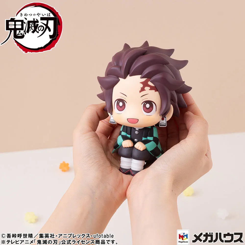 [Pre-order] Demon Slayer: Kimetsu no Yaiba - Tanjiro Kamado (Sharp face Ver.) & Nezuko Kamado (Conquered the Sun Ver.) Set [with gift] Lookup Mini Figure MegaHouse