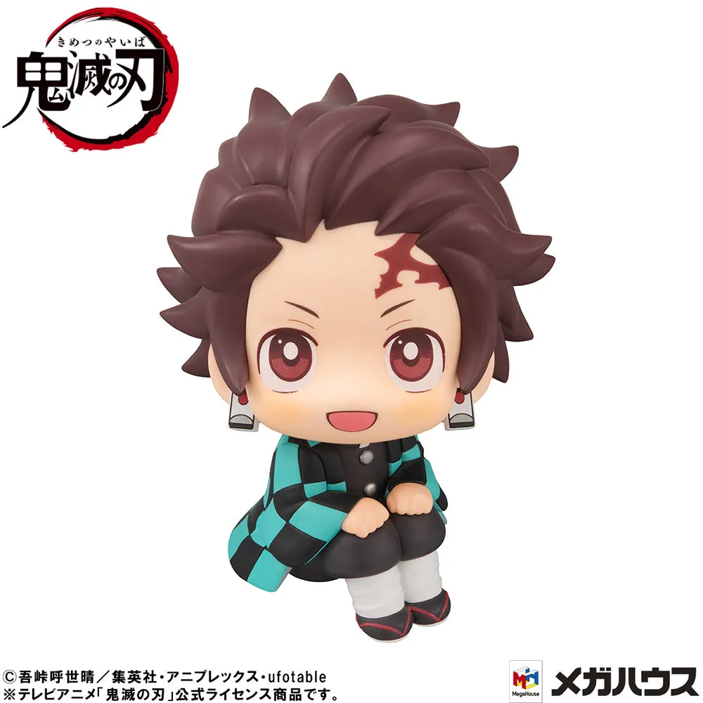 [Pre-order] Demon Slayer: Kimetsu no Yaiba - Tanjiro Kamado (Sharp face Ver.) & Nezuko Kamado (Conquered the Sun Ver.) Set [with gift] Lookup Mini Figure MegaHouse