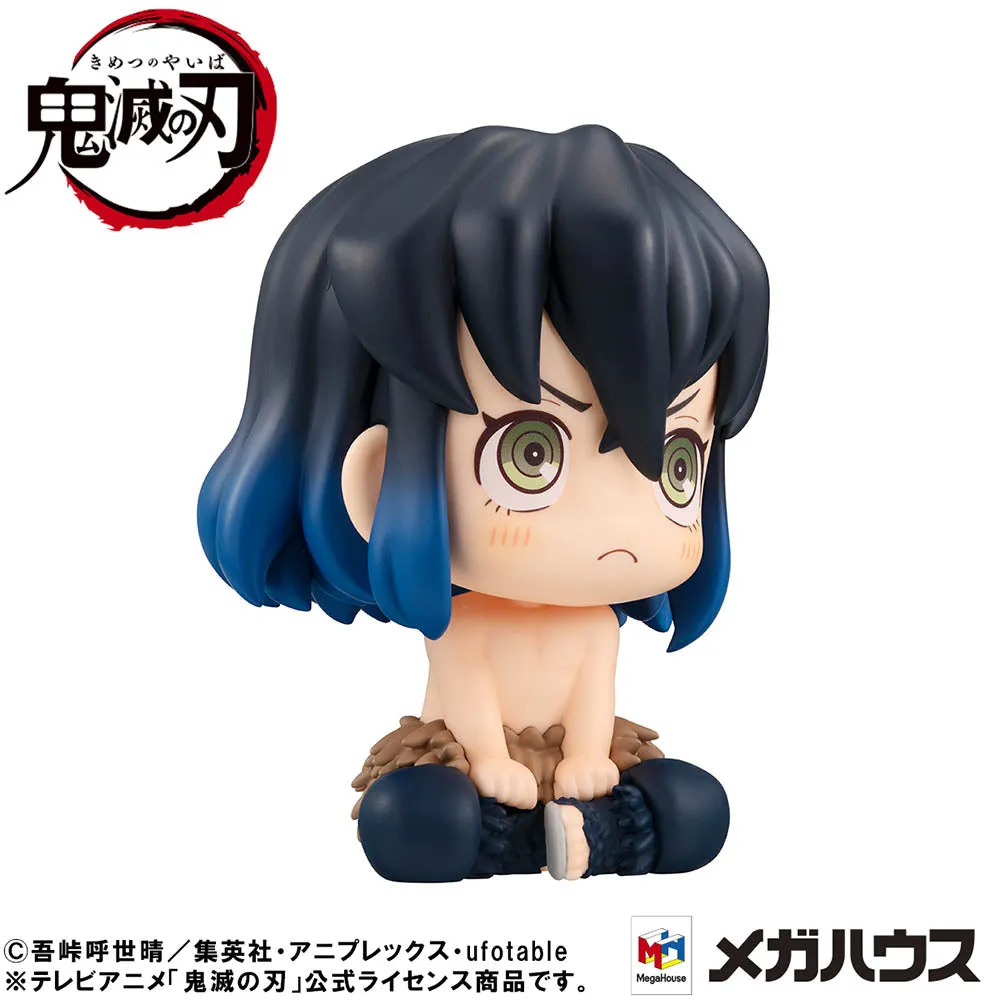 [Pre-order] Demon Slayer: Kimetsu no Yaiba - Zenitsu Agatsuma (Smile Ver.) & Inosuke Hashibira (Bossy Ver.) [with gift] Lookup Mini Figure MegaHouse