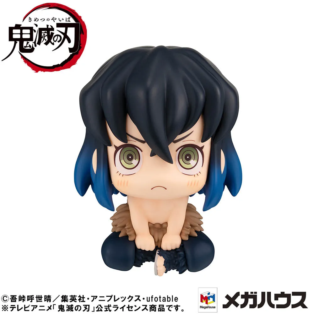 [Pre-order] Demon Slayer: Kimetsu no Yaiba - Zenitsu Agatsuma (Smile Ver.) & Inosuke Hashibira (Bossy Ver.) [with gift] Lookup Mini Figure MegaHouse