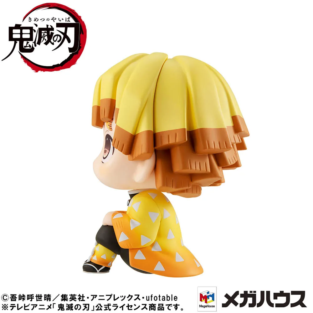 [Pre-order] Demon Slayer: Kimetsu no Yaiba - Zenitsu Agatsuma (Smile Ver.) & Inosuke Hashibira (Bossy Ver.) [with gift] Lookup Mini Figure MegaHouse