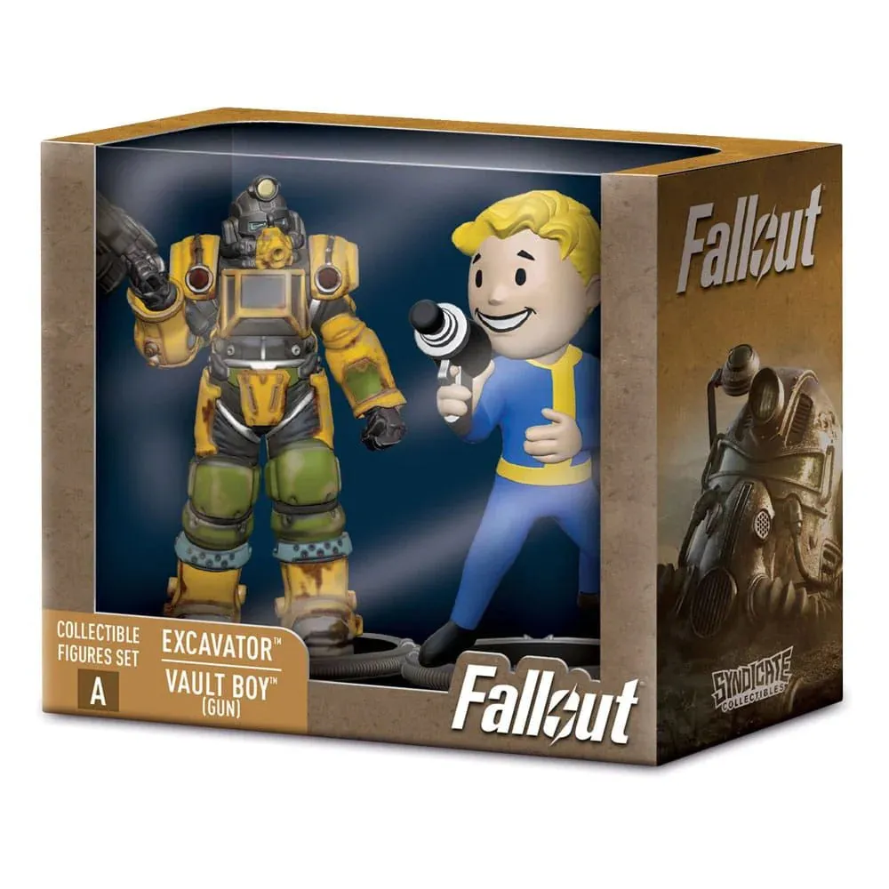 [Pre-order] Fallout - Excavator & Vault Boy (Gun) Set Mini Figure Syndicate Collectibles