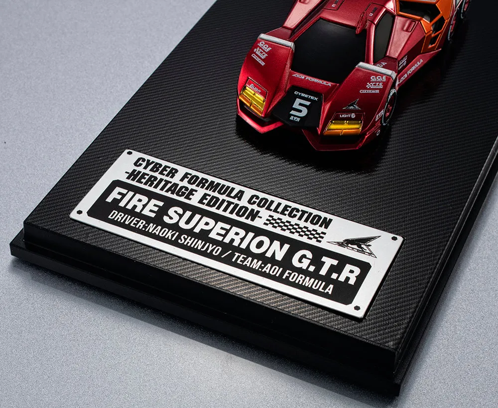 [Pre-order] Future GPX Cyber Formula - FIRE SUPERION G.T.R Heritage Edition Plastic Model Kit MegaHouse
