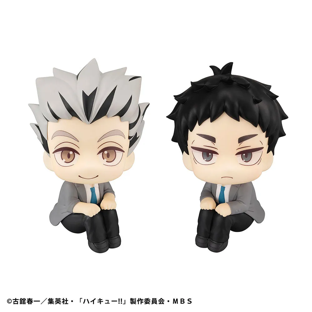 [Pre-order] Haikyu!! - Kotaro Bokuto & Keiji Akaashi Set [with gift] Lookup Mini Figure MegaHouse