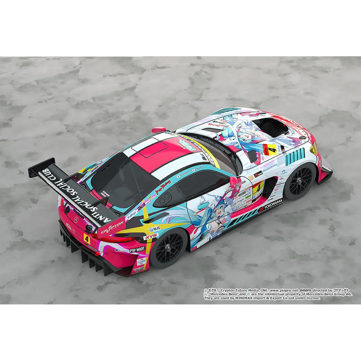 [Pre-order] Hatsune Miku GT Project - Good Smile Hatsune Miku (AMG 2024 Season Opening Ver.) Plastic Model Kit Good Smile Racing