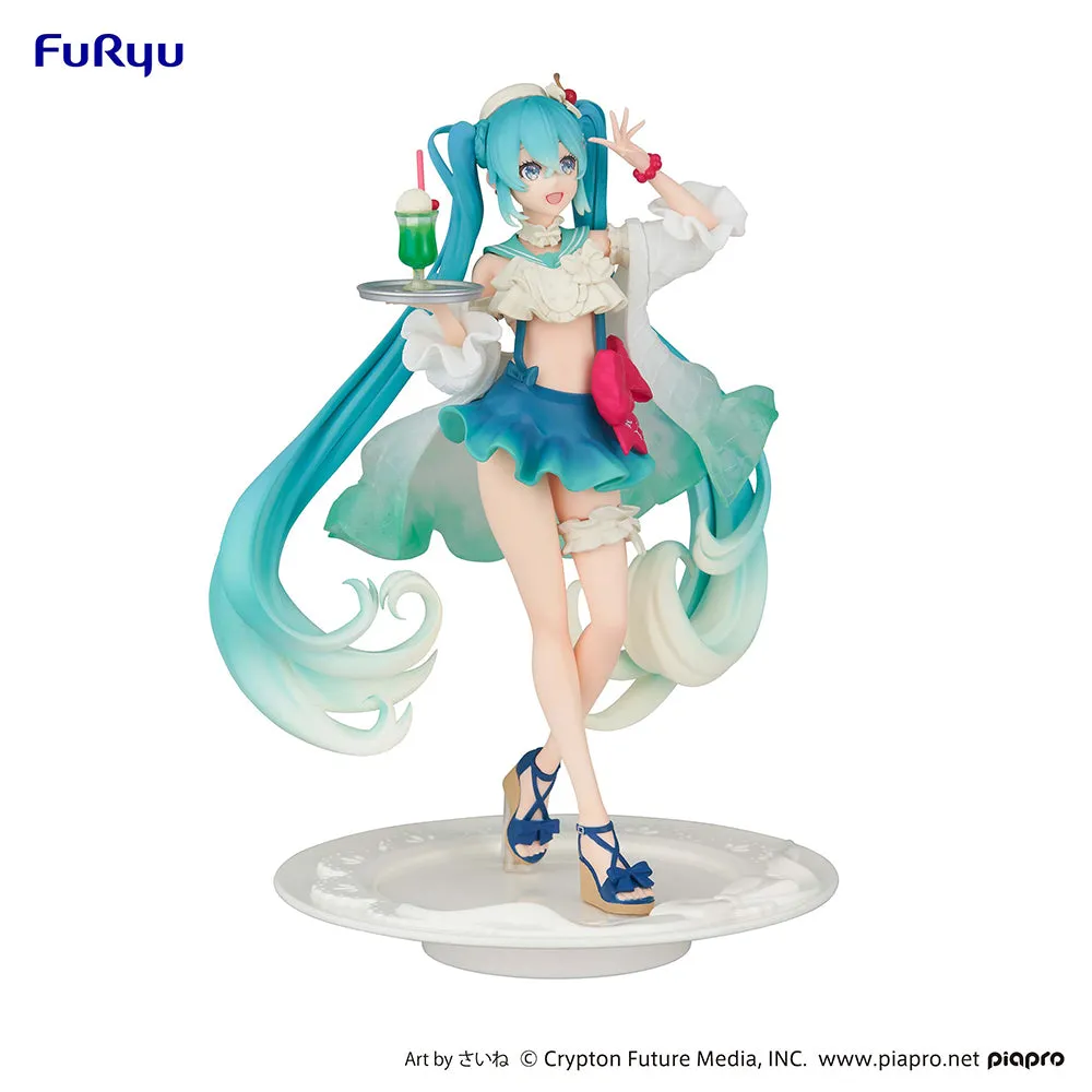 [Pre-order] Hatsune Miku - Hatsune Miku(Melon Soda Float Ver.) SweetSweets Series Exceed Creative Prize Figure FuRyu Corporation