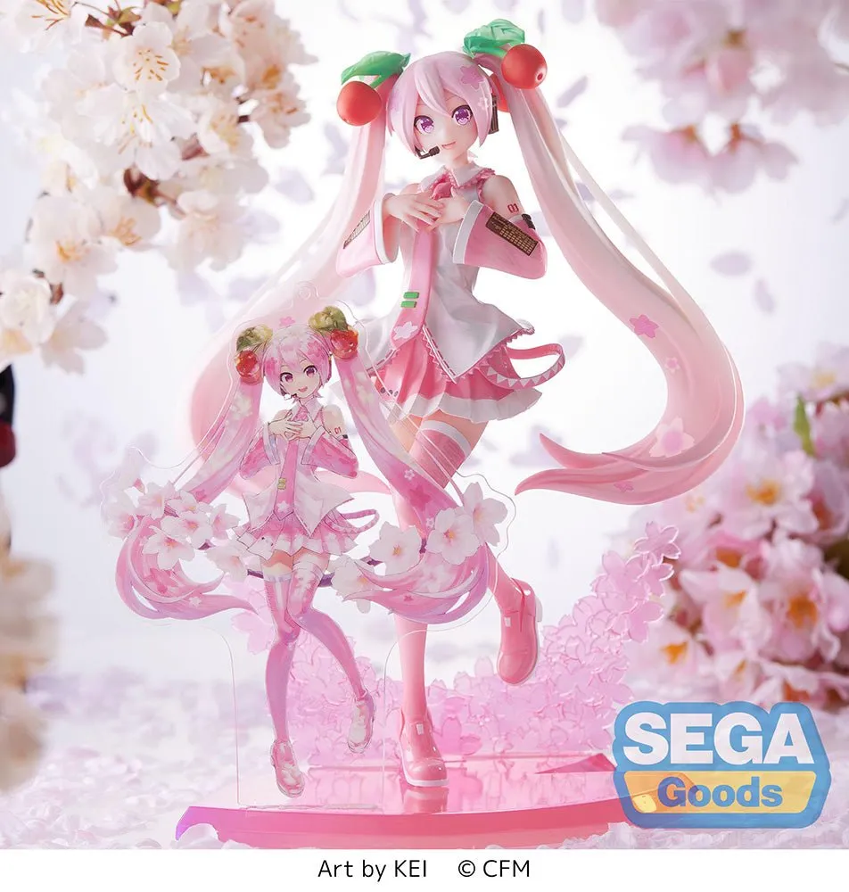 [Pre-order] Hatsune Miku - Luminasta Sakura Miku 2023 Prize Figure SEGA