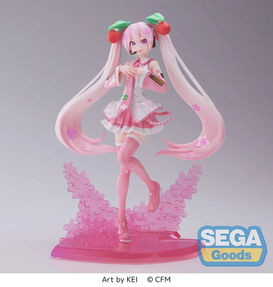 [Pre-order] Hatsune Miku - Luminasta Sakura Miku 2023 Prize Figure SEGA