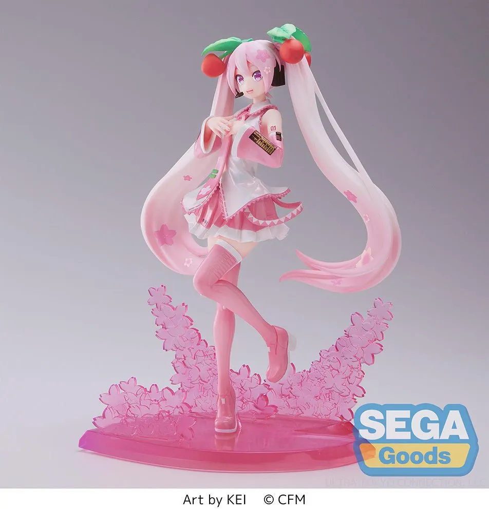 [Pre-order] Hatsune Miku - Luminasta Sakura Miku 2023 Prize Figure SEGA