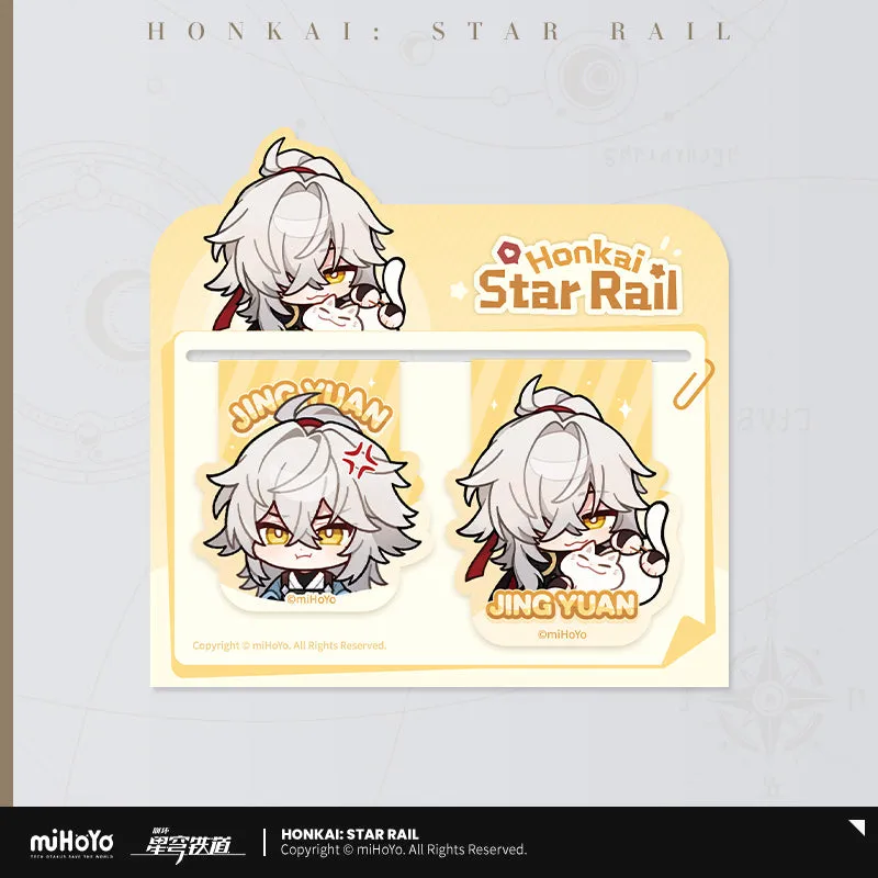 [Pre-order] Honkai: Star Rail - Pom-Pom Gallery Soft Magnetic Bookmark Set miHoYo