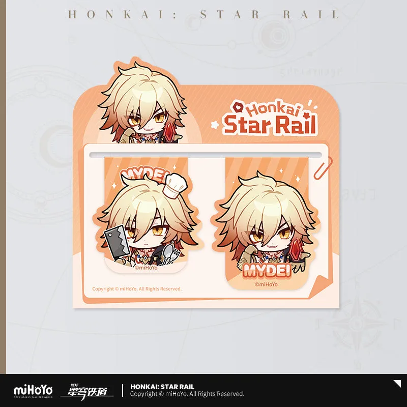 [Pre-order] Honkai: Star Rail - Pom-Pom Gallery Soft Magnetic Bookmark Set miHoYo