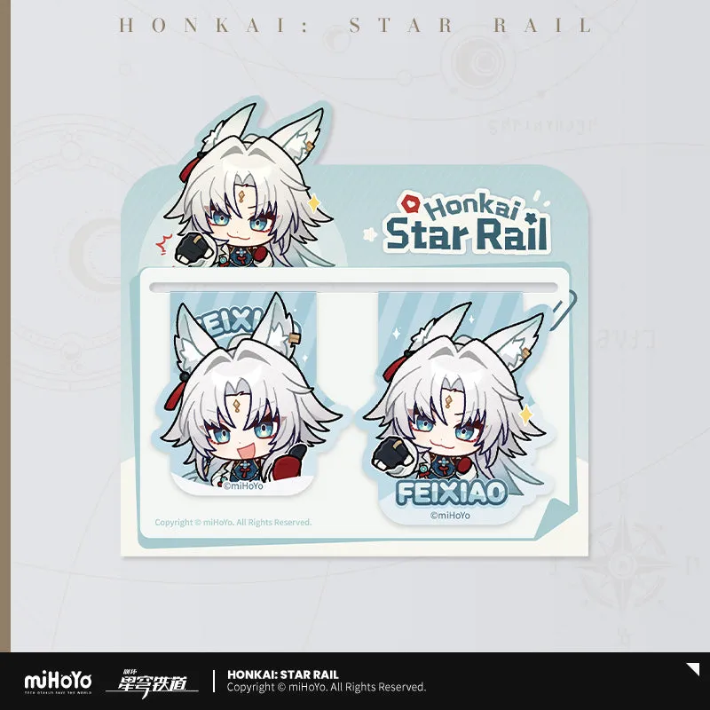 [Pre-order] Honkai: Star Rail - Pom-Pom Gallery Soft Magnetic Bookmark Set miHoYo