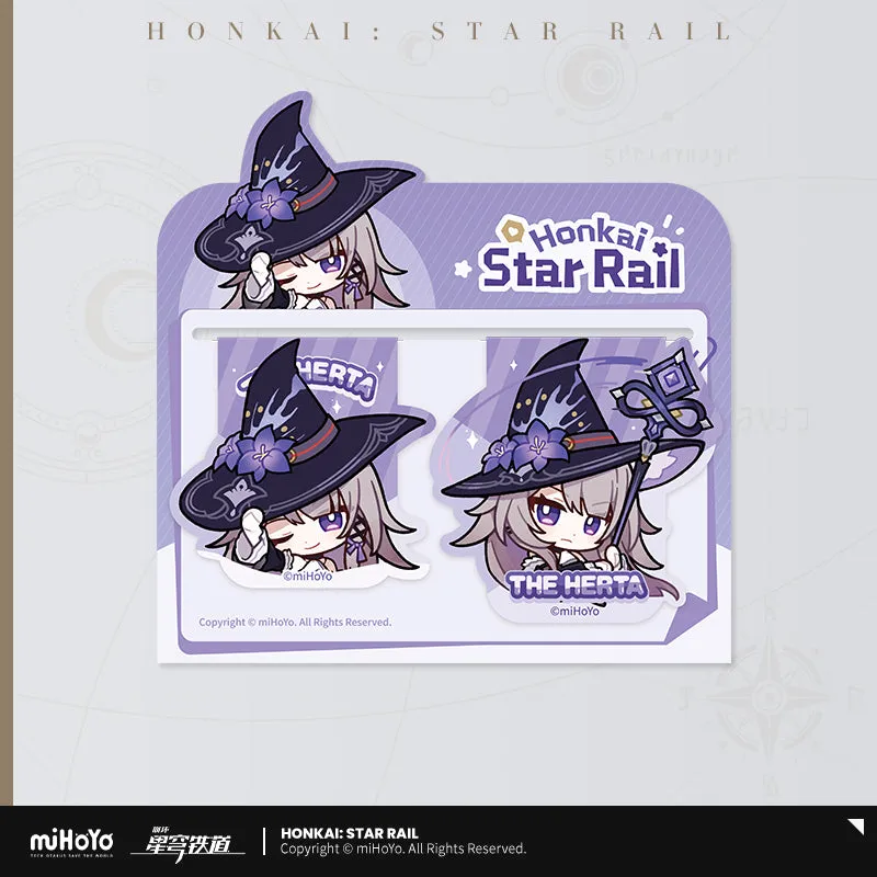 [Pre-order] Honkai: Star Rail - Pom-Pom Gallery Soft Magnetic Bookmark Set miHoYo
