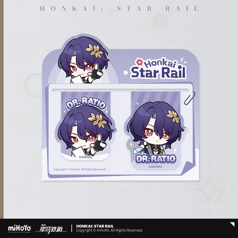 [Pre-order] Honkai: Star Rail - Pom-Pom Gallery Soft Magnetic Bookmark Set miHoYo