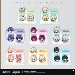 [Pre-order] Honkai: Star Rail - Pom-Pom Gallery Soft Magnetic Bookmark Set miHoYo