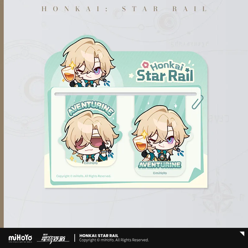 [Pre-order] Honkai: Star Rail - Pom-Pom Gallery Soft Magnetic Bookmark Set miHoYo