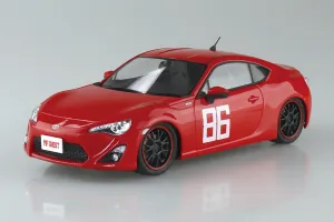 [Pre-order] Initial D - KATAGIRI KANATA ZN6 TOYOTA86 COMICS VOL.1 ODAWARA Pikes Peak Ver. Plastic Model Kit Aoshima