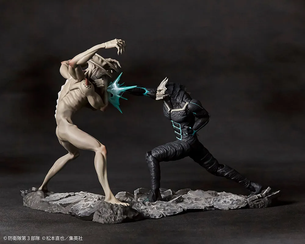 [Pre-order] KAIJU No.8 - Kaiju No. 8 vs Kaiju No. 9 1/18 Scale Figure Kaiyodo
