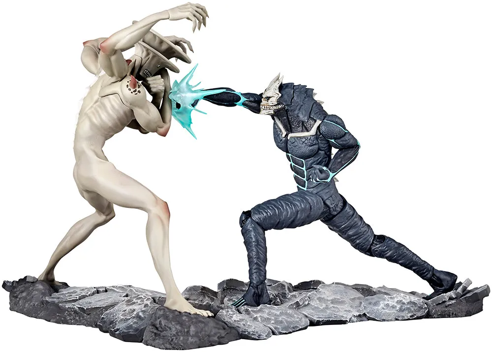 [Pre-order] KAIJU No.8 - Kaiju No. 8 vs Kaiju No. 9 1/18 Scale Figure Kaiyodo