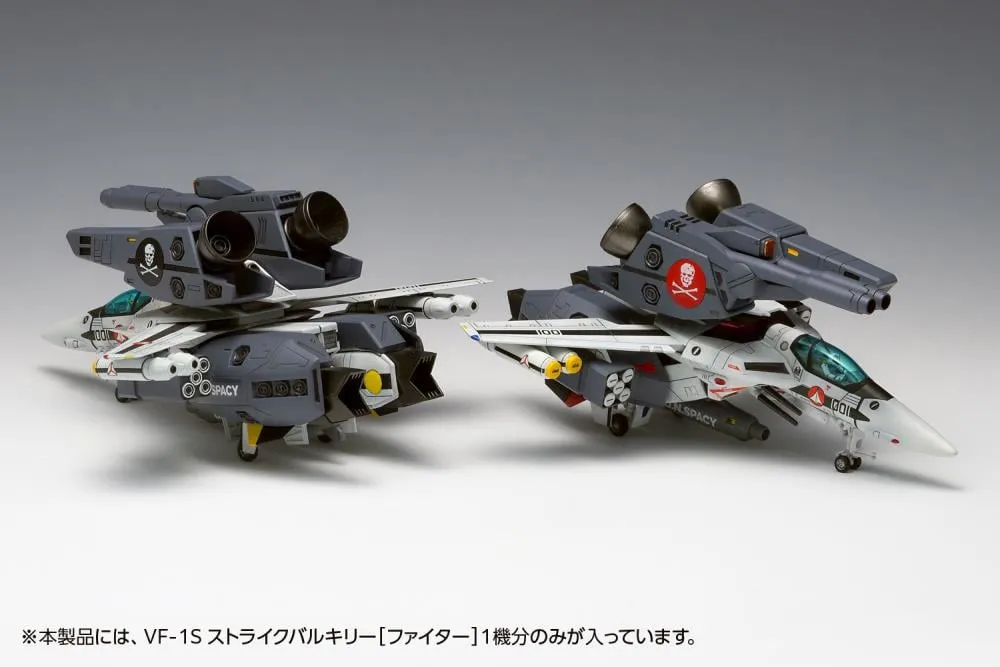 [Pre-order] Macross - VF-1S Strike Valkyrie Fighter (Ichijyo Hikaru & Roy Focker Custom) Plastic Model Kit Wave