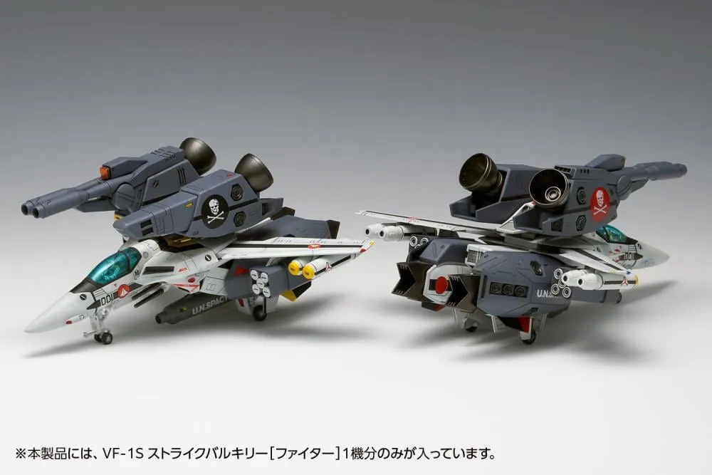 [Pre-order] Macross - VF-1S Strike Valkyrie Fighter (Ichijyo Hikaru & Roy Focker Custom) Plastic Model Kit Wave