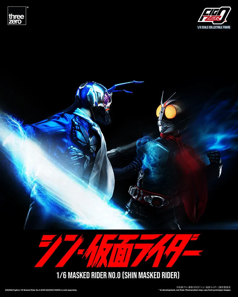 [Pre-order] Masked Rider - Masked Rider No.0 (SHIN MASKED RIDER) FigZero 1/6 Action Figure ThreeZero