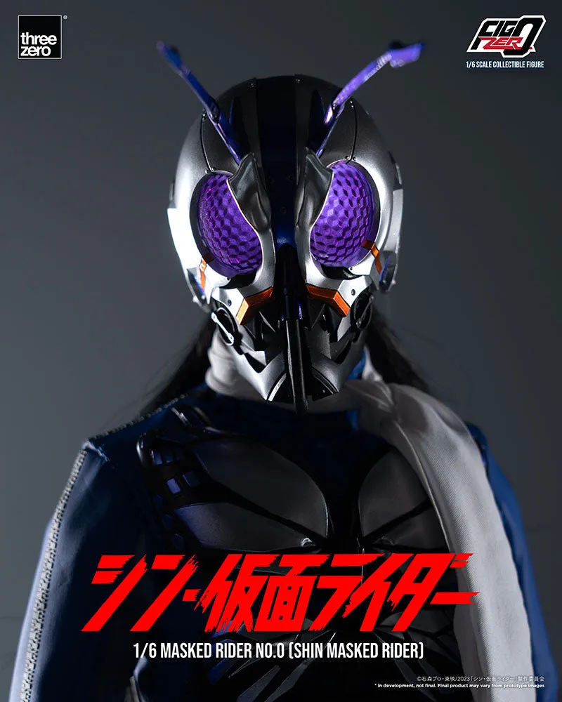 [Pre-order] Masked Rider - Masked Rider No.0 (SHIN MASKED RIDER) FigZero 1/6 Action Figure ThreeZero